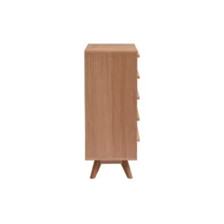 Commode chiffonnier - semainier 5 tiroirs l60 cm helia