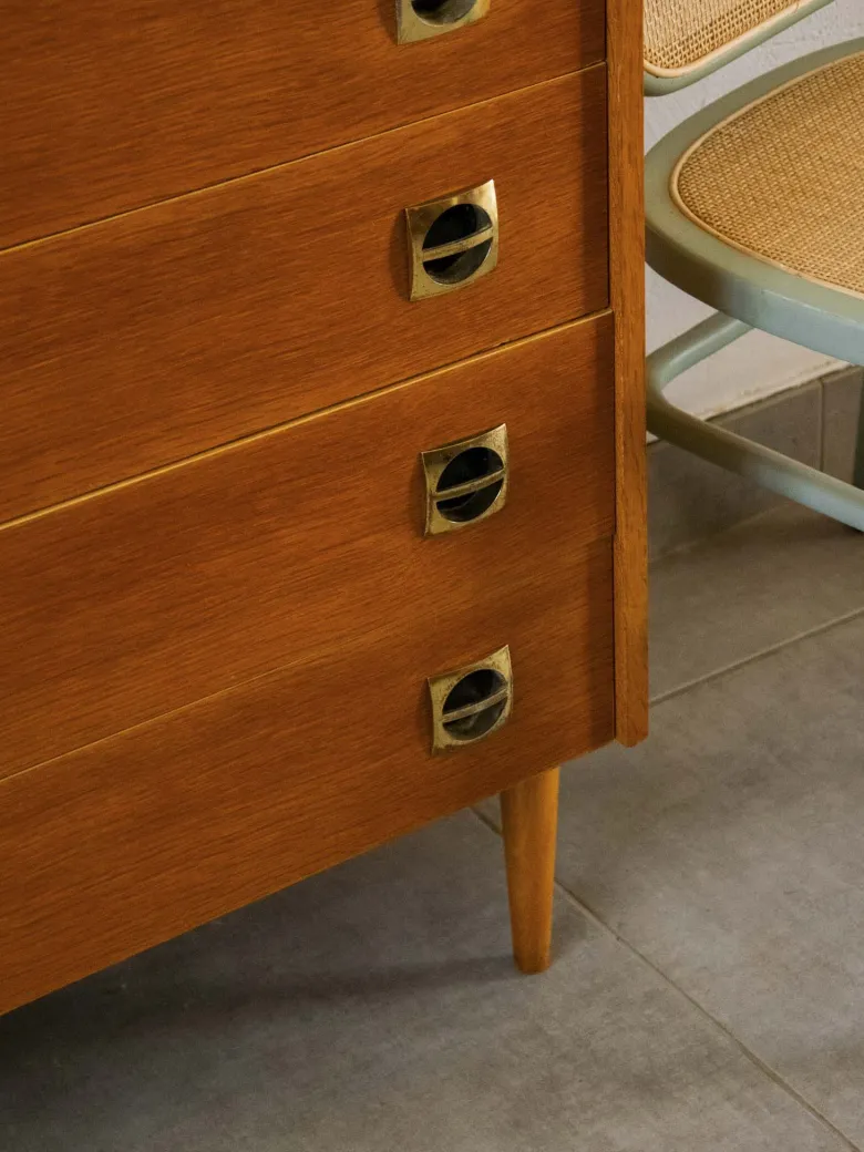 Commode sixties en bois n°587