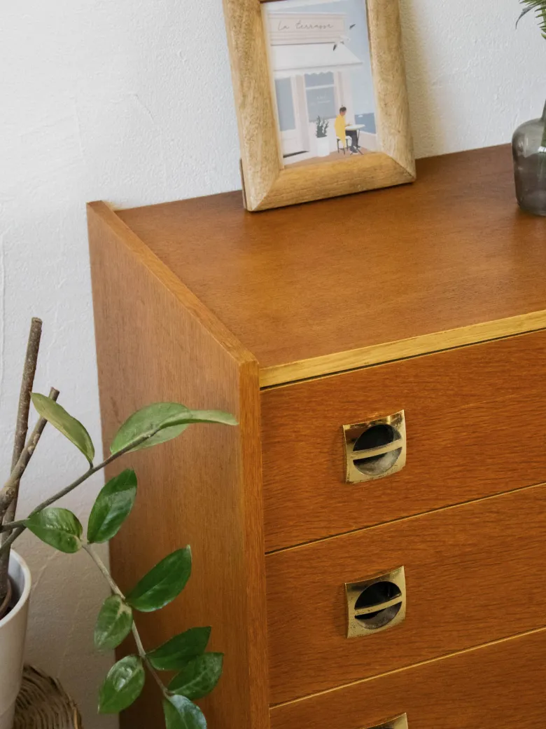 Commode sixties en bois n°587