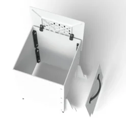 Composteur d'extérieur 90l noir