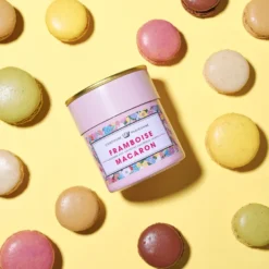 Confiture framboise macaron