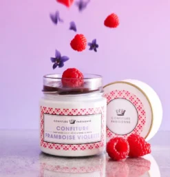 Confiture framboise violette 250g