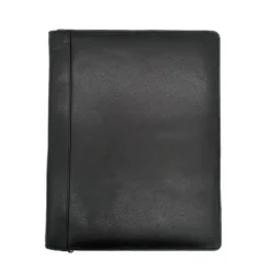 Conférencier zippé cuir irvin noir