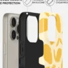 Coque magsafe pour iphone 16 pro max tough motifs lemon tart burga