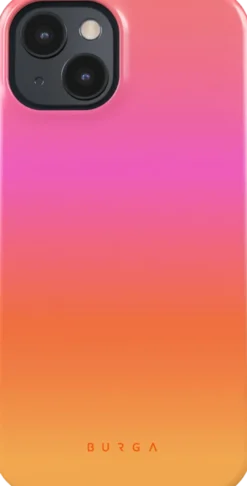 Coque magsafe pour iphone 15 tough motifs sunset club burga