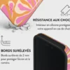 Coque magsafe pour iphone 16 tough motifs aloha burga