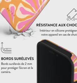 Coque magsafe pour iphone 16 tough motifs aloha burga