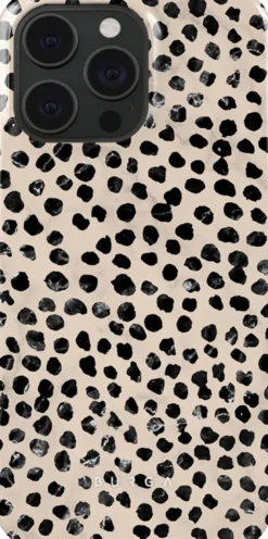 Coque pour iphone 15 pro max rigide motifs almond latte burga