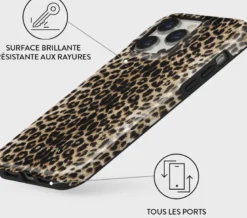 Coque pour iphone 13 pro rigide motifs player burga