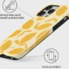 Coque pour iphone 14 pro rigide motifs lemon tart burga