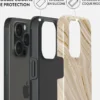 Coque pour iphone 15 pro rigide motifs full glam burga