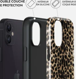 Coque pour iphone 12 tough motifs player burga
