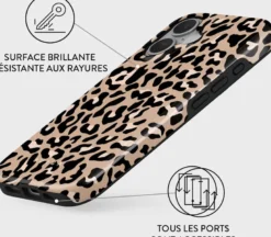 Coque pour iphone 16 tough motifs pure instinct burga