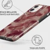 Coque pour iphone 11 tough motifs tender kiss burga