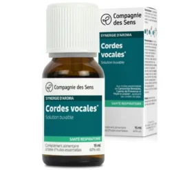 Cordes vocales - huiles essentielles en solution buvable