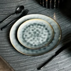 Cosmic - 4 grandes assiettes - diamètre 27 cm