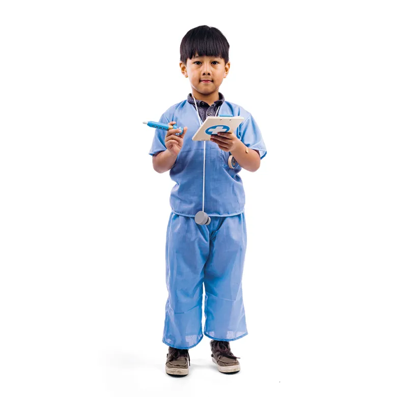 Costume et accessoires de docteur