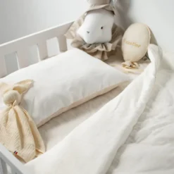 Couette oreiller lin prêt à dormir