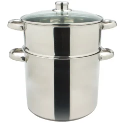 Couscoussier inox 24 cm 9 litres