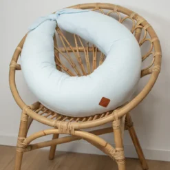 Coussin allaitement housse gaze coton