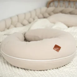 Coussin allaitement housse gaze coton