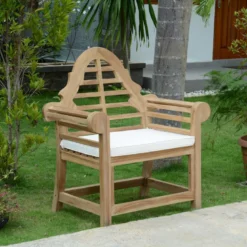 Coussin crème pour fauteuil marlborough