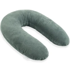 Coussin d'allaitement sense vert d'eau (140 x 45 cm)