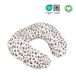 Coussin d'allaitement softy leopard crea
