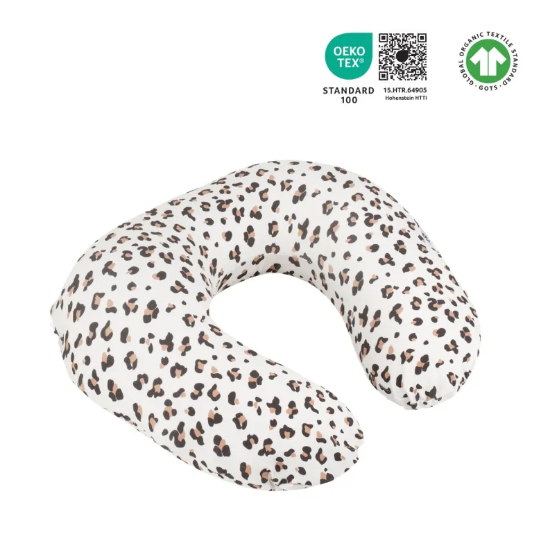 Coussin d'allaitement softy leopard crea