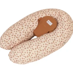 Coussin de grossesse multirelax 3 en 1 jersey léopard