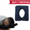 Coussin de visage pour table de massage