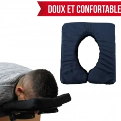 Coussin de visage pour table de massage