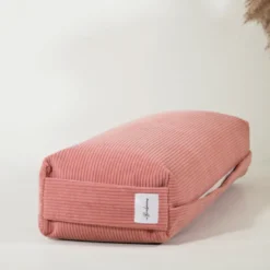 Coussin de yoga - bolster velours côtelé