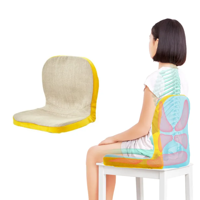 Coussin ergonomique pinto kids-linjaune