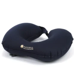 Coussin gonflable cale-nuque de voyage