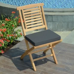Coussin gris pour chaises et fauteuils