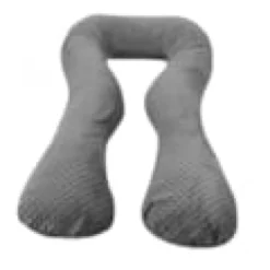 Coussin velinda gris