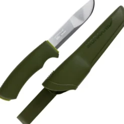 Couteau de survie mora bushcraft forest vert