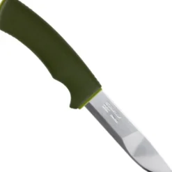 Couteau de survie mora bushcraft forest vert