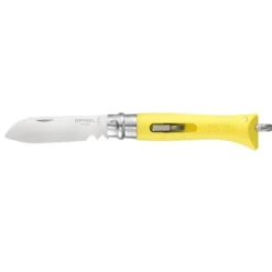 Couteau opinel n°9 bricolage jaune