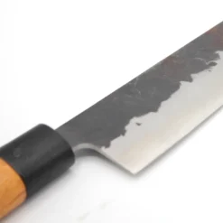 Couteau santoku japonais lame acier 18 cm manche palissandre