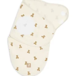 Couverture d'emmaillotage mini teddy bear (0-3 mois)