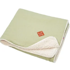 Couverture gaze coton sherpa jeanne