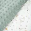 Couverture minky réversible sidonia