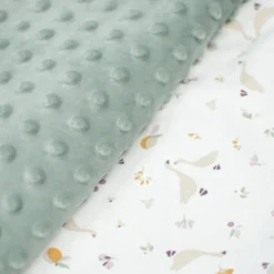 Couverture minky réversible sidonia