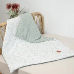 Couverture minky réversible sidonia