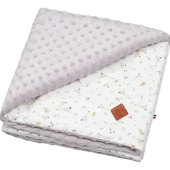 Couverture minky réversible sidonia