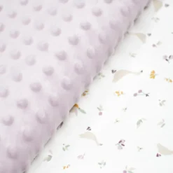Couverture minky réversible sidonia