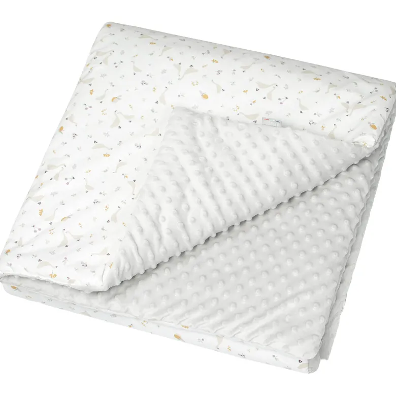 Couverture minky réversible sidonia