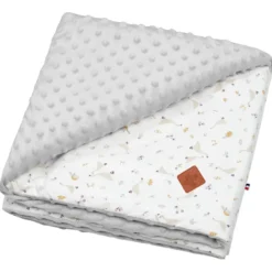 Couverture minky réversible sidonia